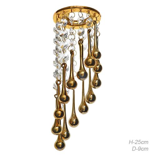 Светильник точечный / DF028/ золото