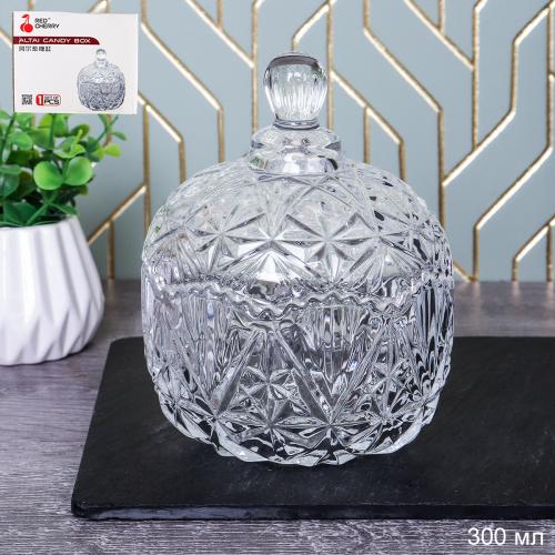 Сахарница 280 мл бочонок резная / XMTG-S504 /уп 48/