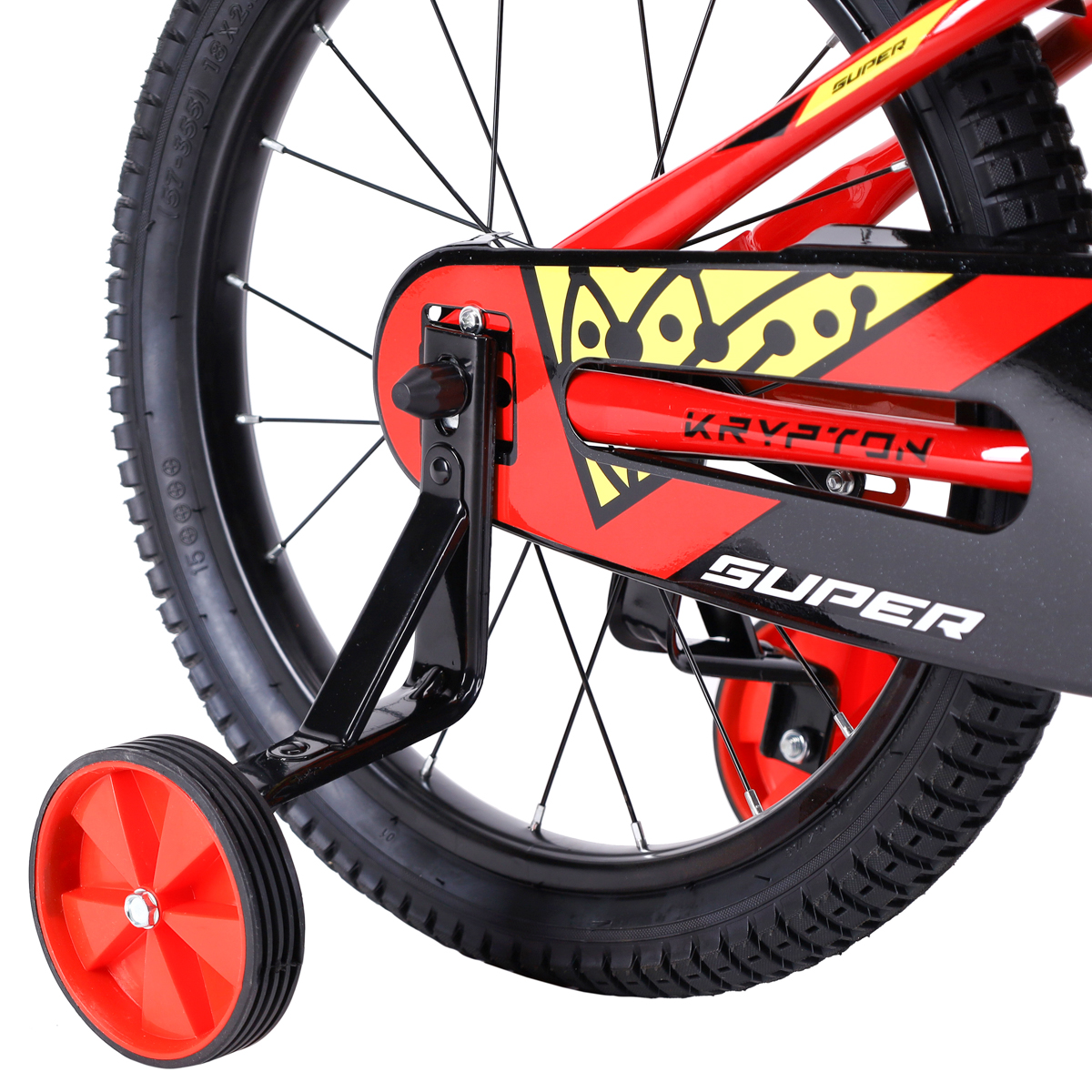 Велосипед 18" Krypton Super KS01RY18 красный жёлтый