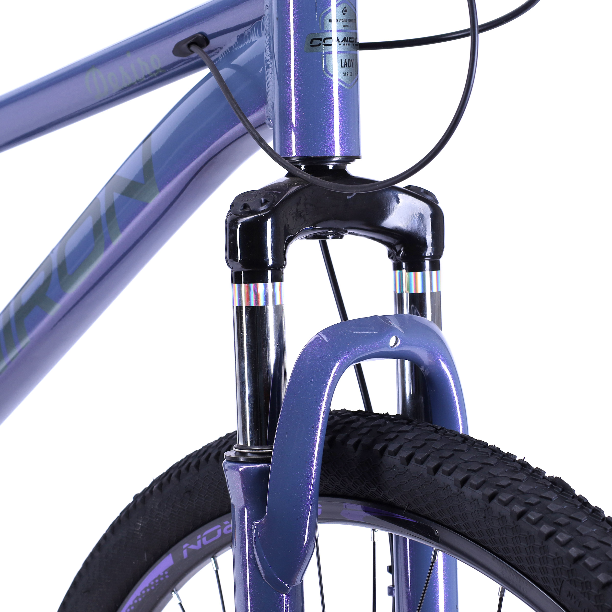 Велосипед 27,5" рама 17" 1х10sp COMIRON DESIRE фиолетовый