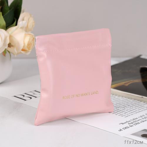 Косметичка 11х12 см розовая / XN-001PN /уп 100/на магните