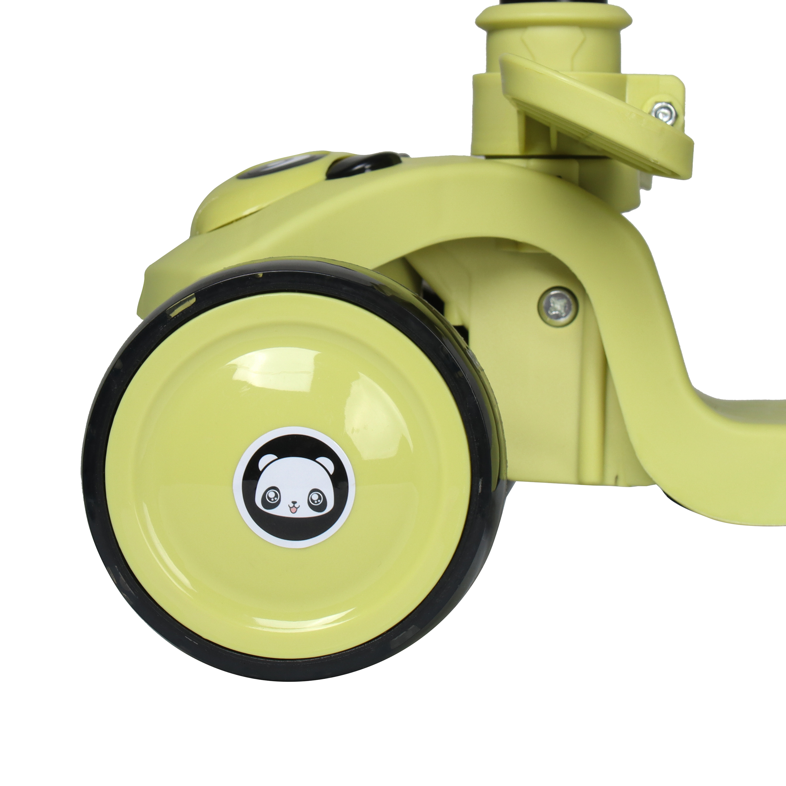 Самокат 3-х колесный COMIRON Yeenot Панда / E300/2 /уп 8/ зеленый