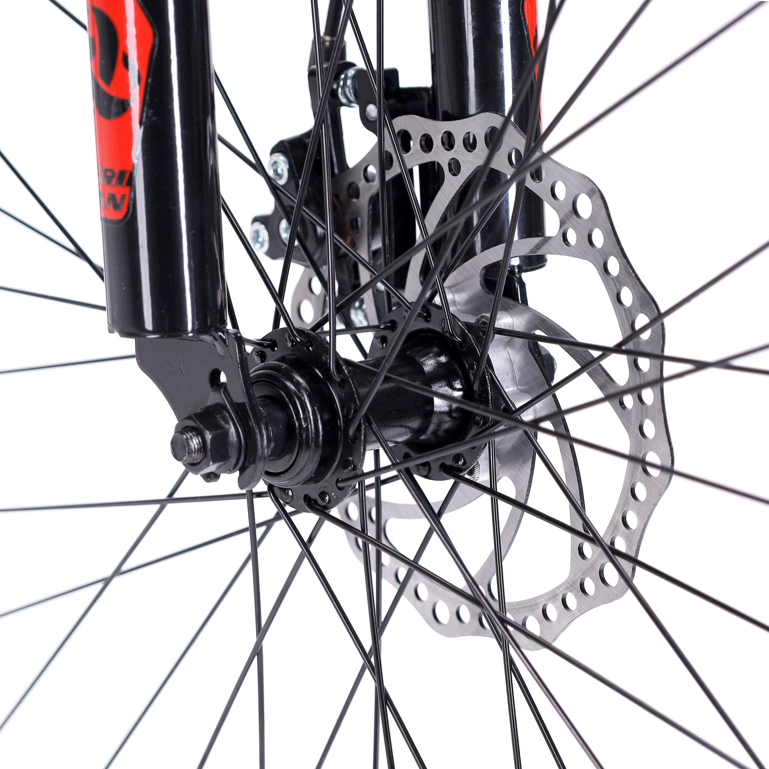 Велосипед горный MERIDIAN MOUNTAIN I 26-17" 21S DISC BRAKE цвет: чёрный-красный