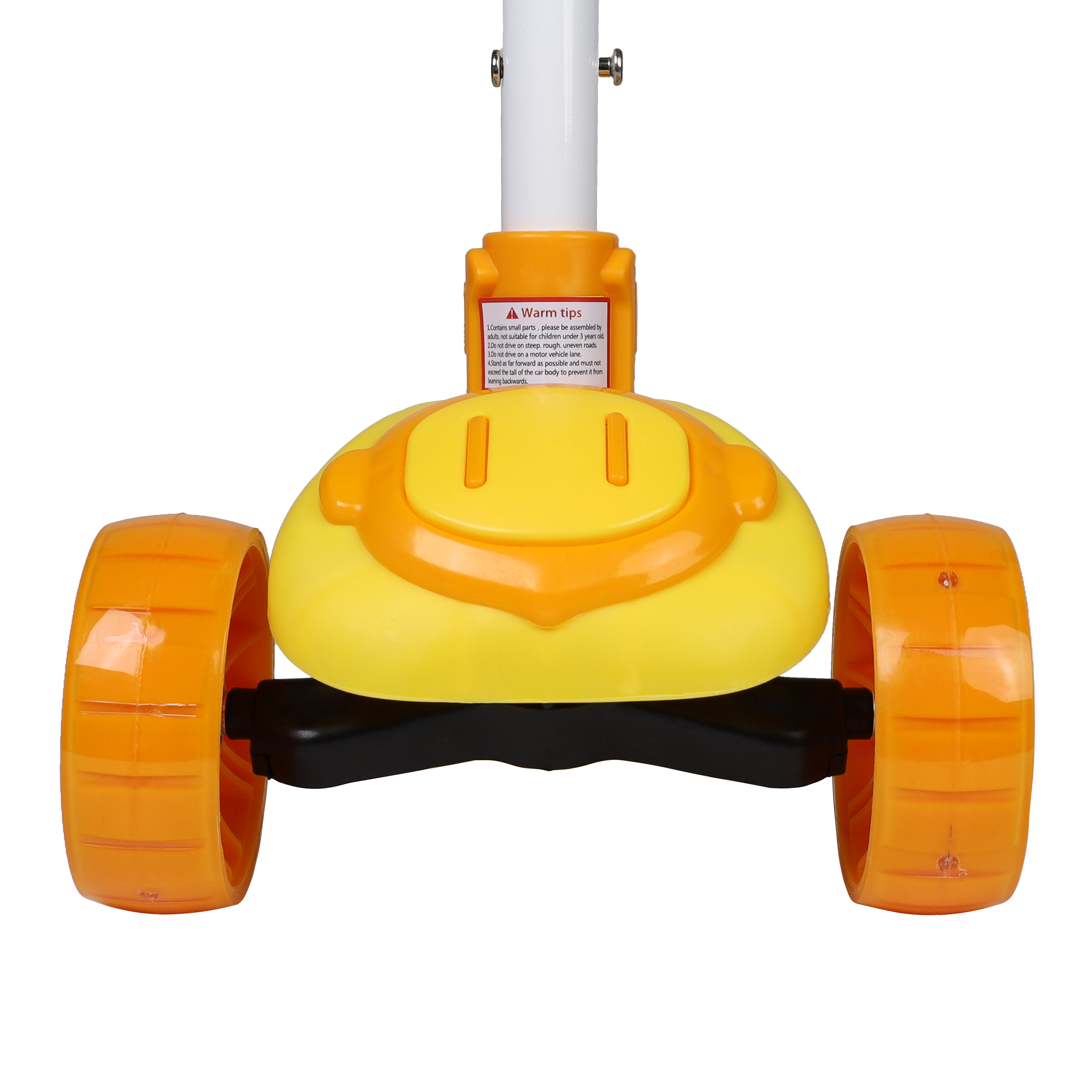 Самокат 3-х колесный Yeenot /QY-k03/уп 10/ Желтый