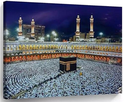 Алмазная мозаика на подрамнике 40x50 Мекка / MSL0567 /уп 30/полное заполнение