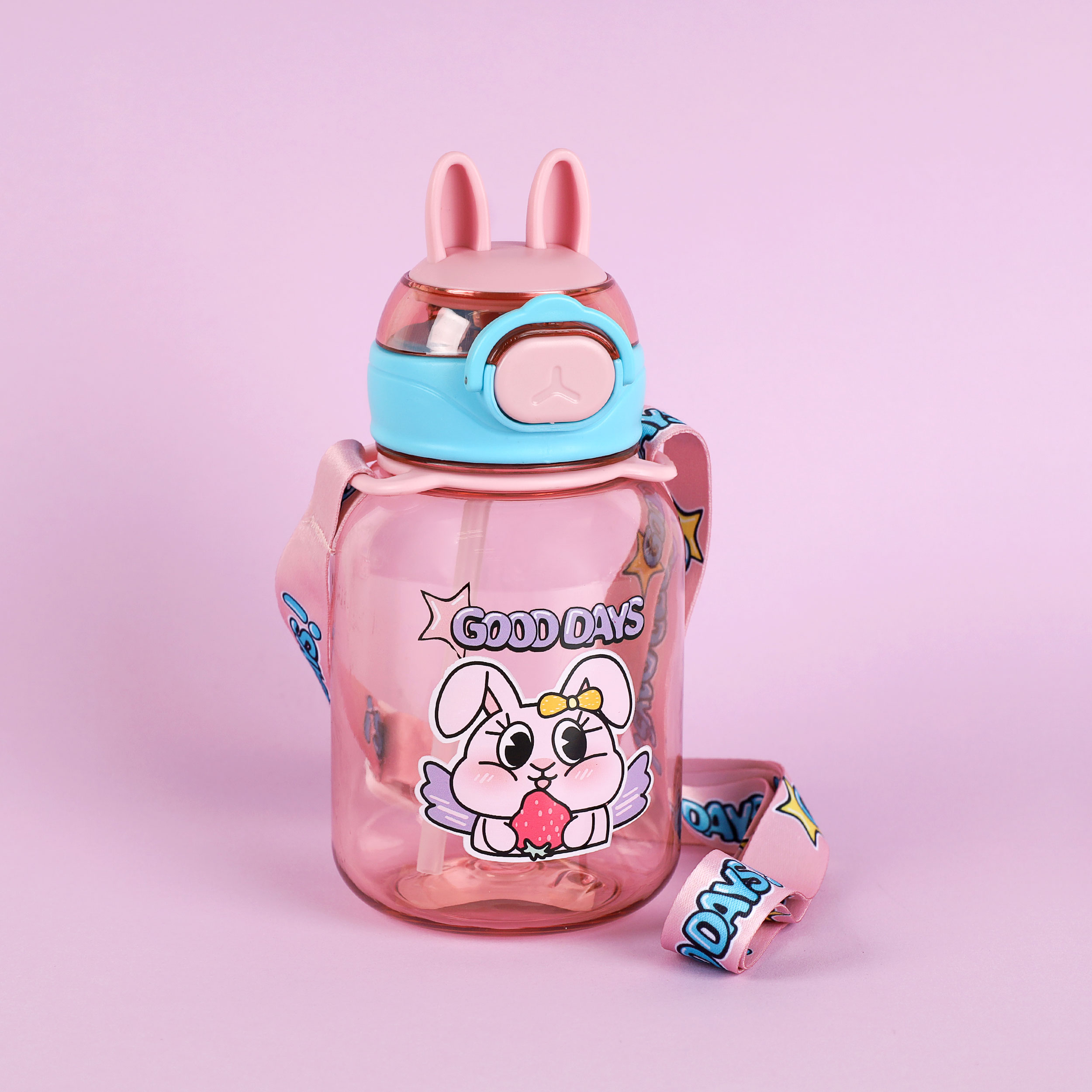 Бутылка для воды Woohooo Good Days 600 ml / Пищевой PP / уп 80 / АКЦИЯ