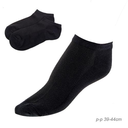 Носки мужские р. 39-44 набор 12 штук / D566 /уп 30/100/черные 