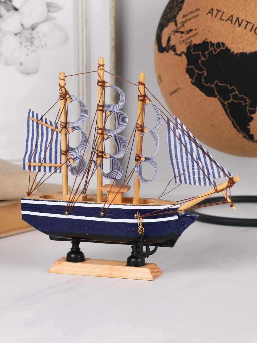 Макет парусного корабля 16х3,5х15 см / 1651P /уп 96/