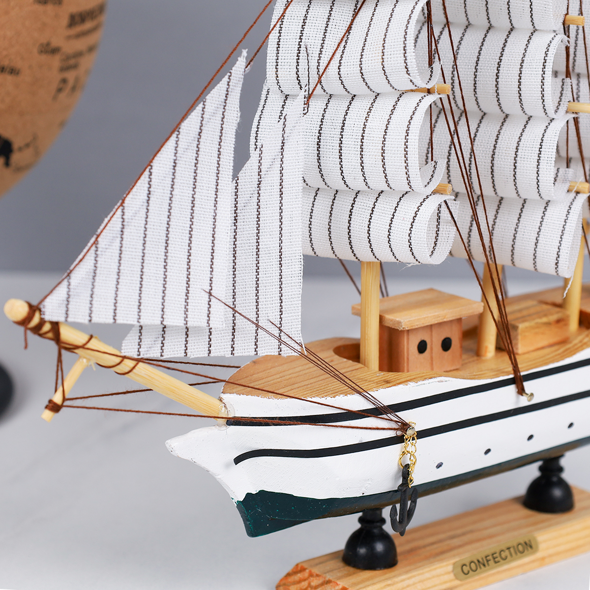 Макет парусного корабля 23х23 см / SH024MP /уп 48/