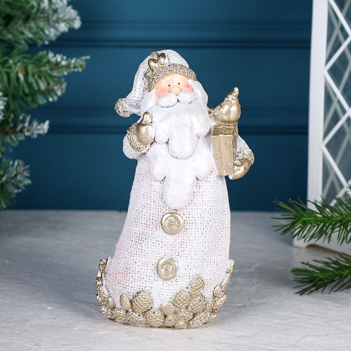 Фигурка Дед Мороз 19 см / CHR312 /уп 72/Новый год