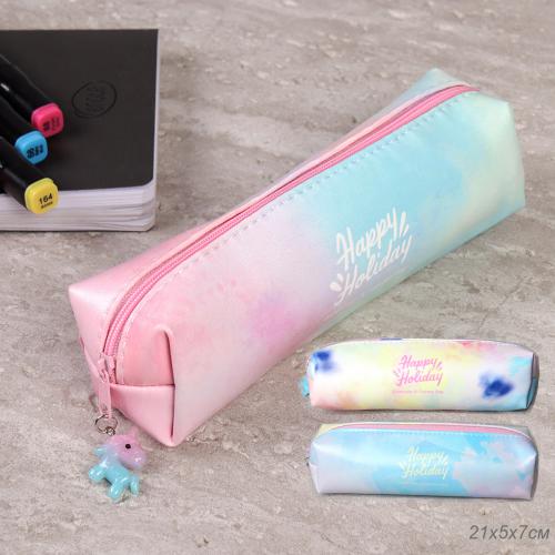 Пенал косметичка 5х21 см / YI-175 /уп 100/