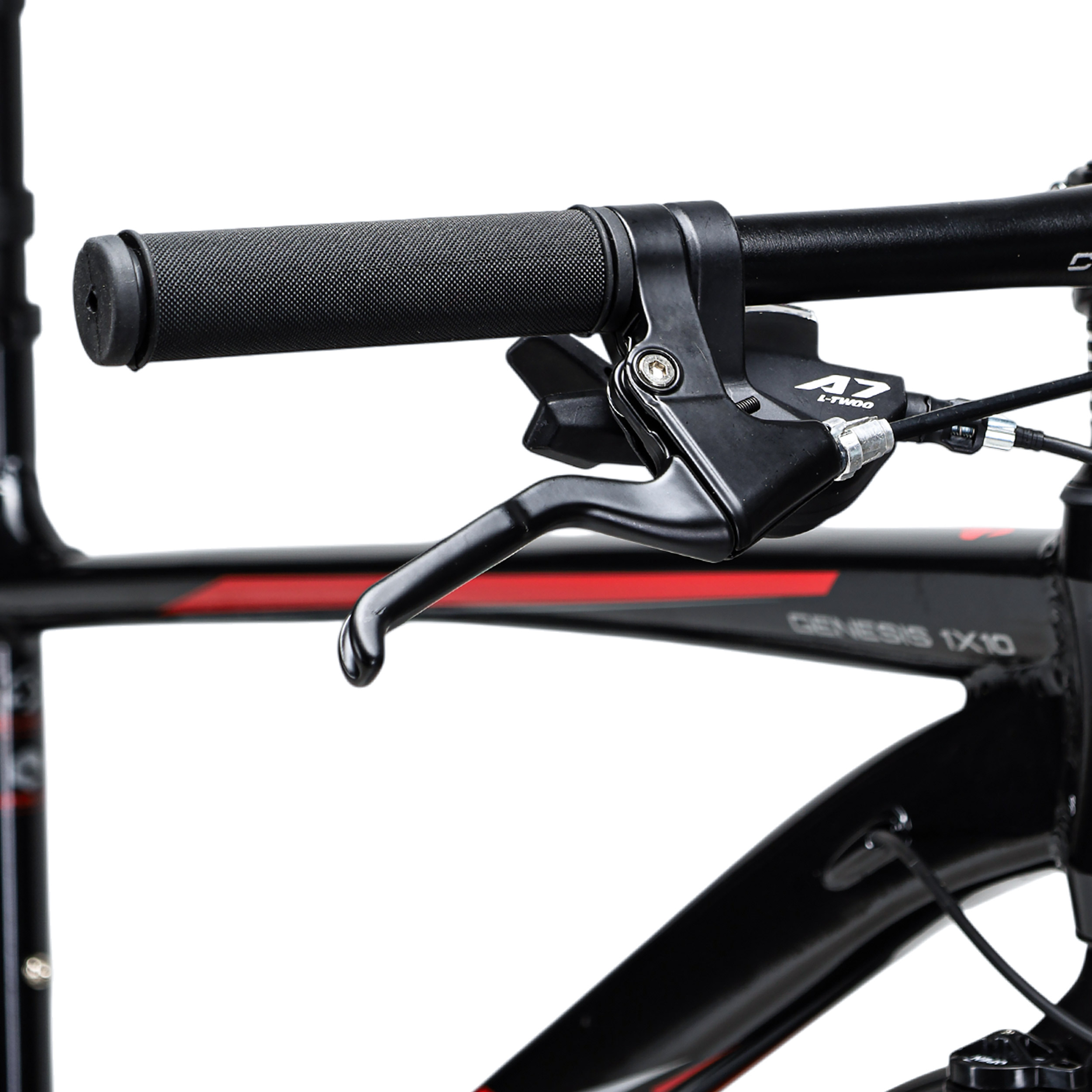 Велосипед 29" рама 19" 1x10sp 11-42T COMIRON GENESIS чёрный красный