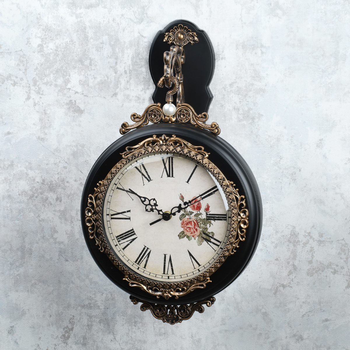 Часы настенные двухсторонние Вокзальные 25х35 см / 11231B /уп 6/