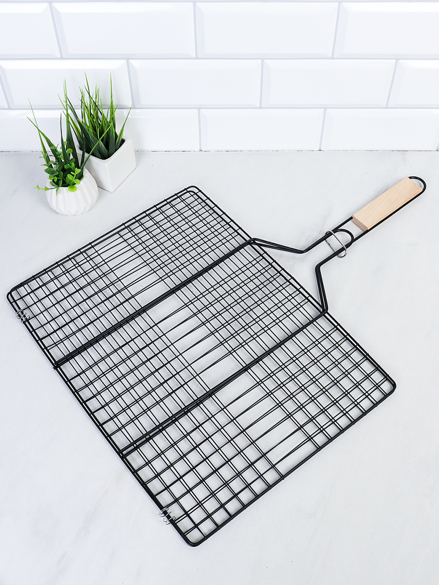 Решетка - гриль плоская 40х30х55 см Антиприг покрытие / RPK-4030 /уп 50/ 0,5