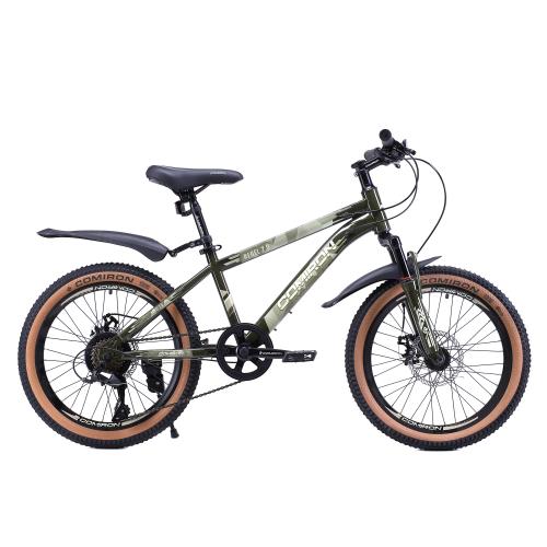 Велосипед 20" рама 12" 7sp COMIRON REBEL милитари хаки