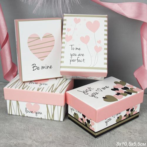 Коробка подарочная 8х10х5 см / S114-SY501 /уп 12/216/микс