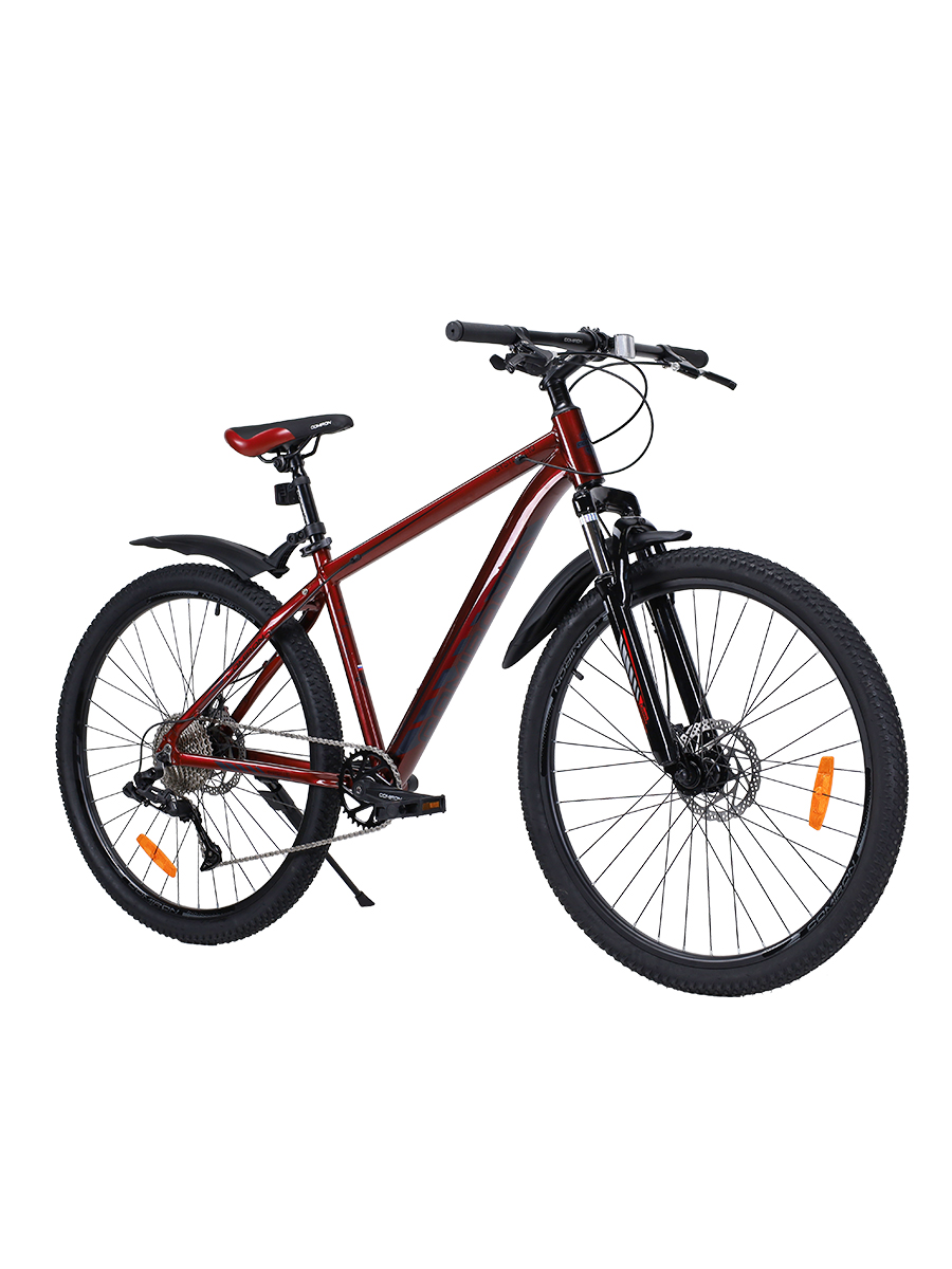 Велосипед 27,5" рама 19" 1x10sp COMIRON SYSTEM красный
