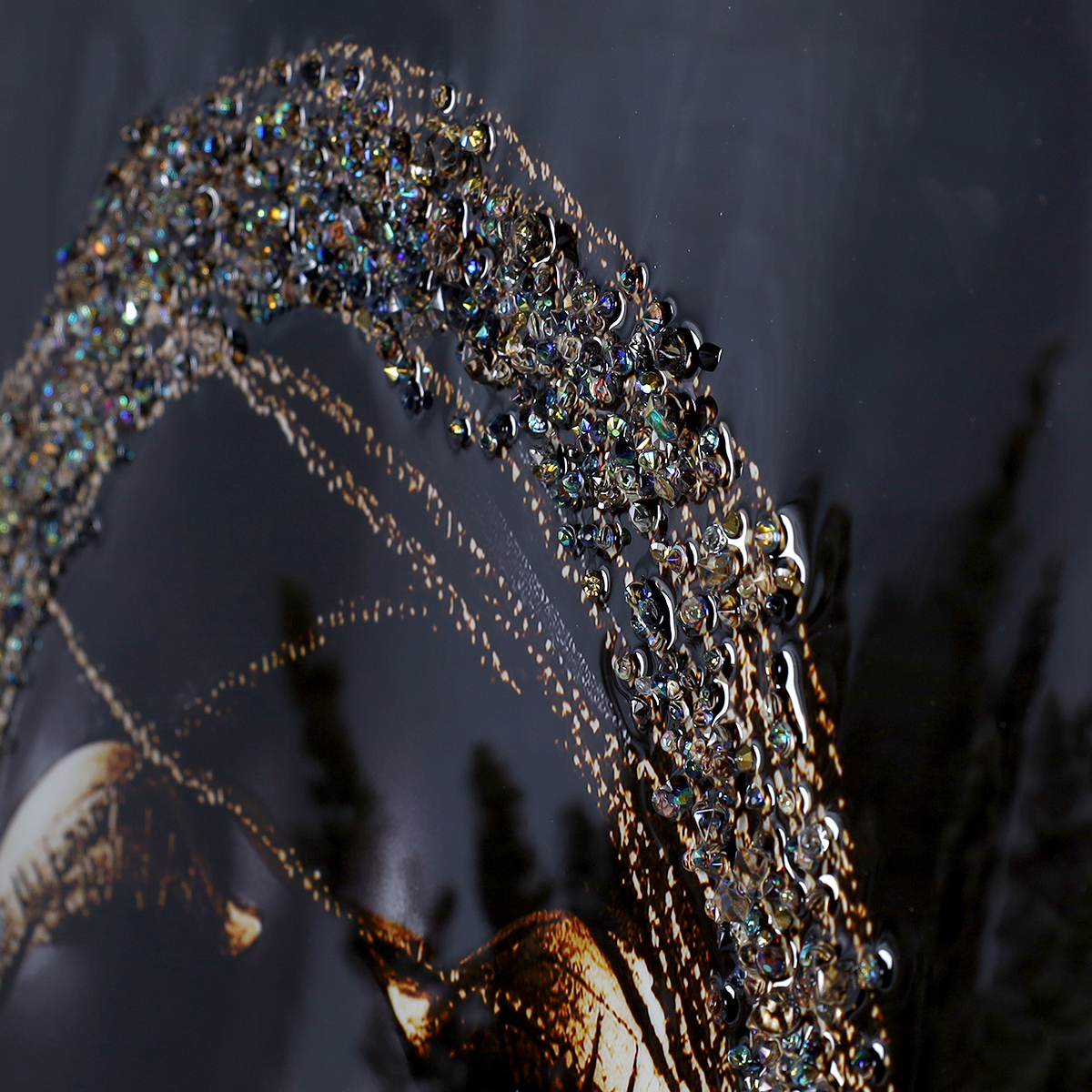 Картина 50х70 Африканка / RW-0479A /уп 18/стразы