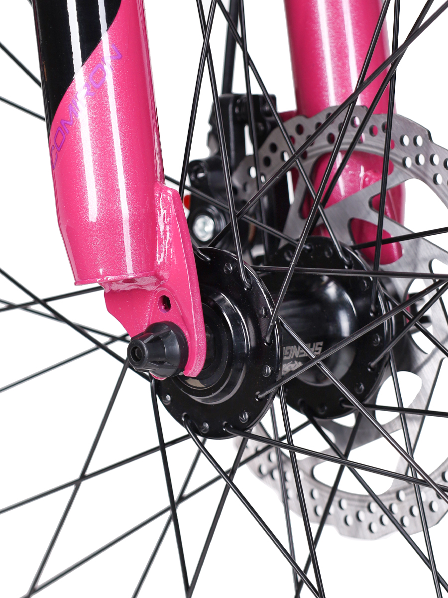 Велосипед 27,5" рама 17" 1x10sp COMIRON DESIRE розовый