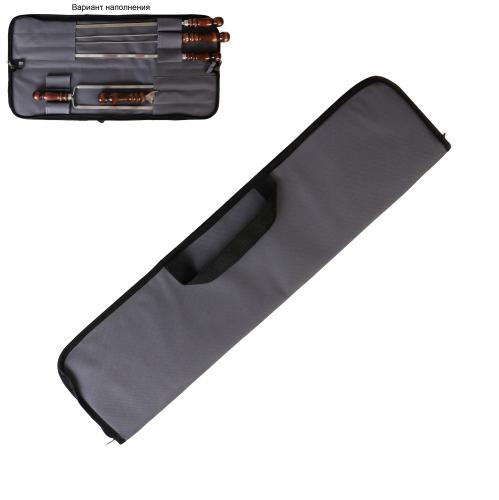 Футляр на молнии 6пр. (эконом) однотонный / 2К-625 /уп /