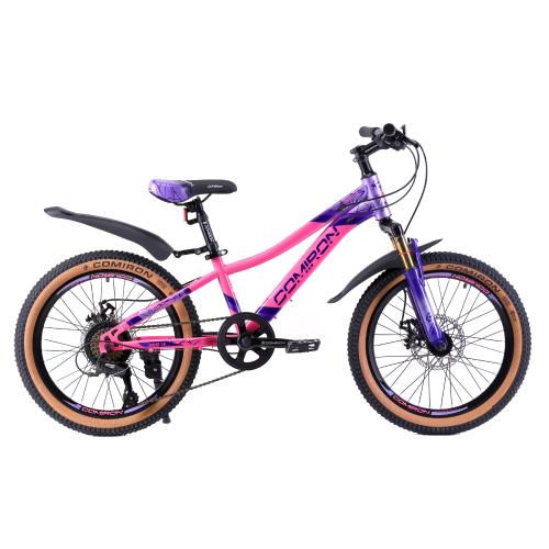Велосипед 20" рама 10" 7sp COMIRON SMART лавандовый