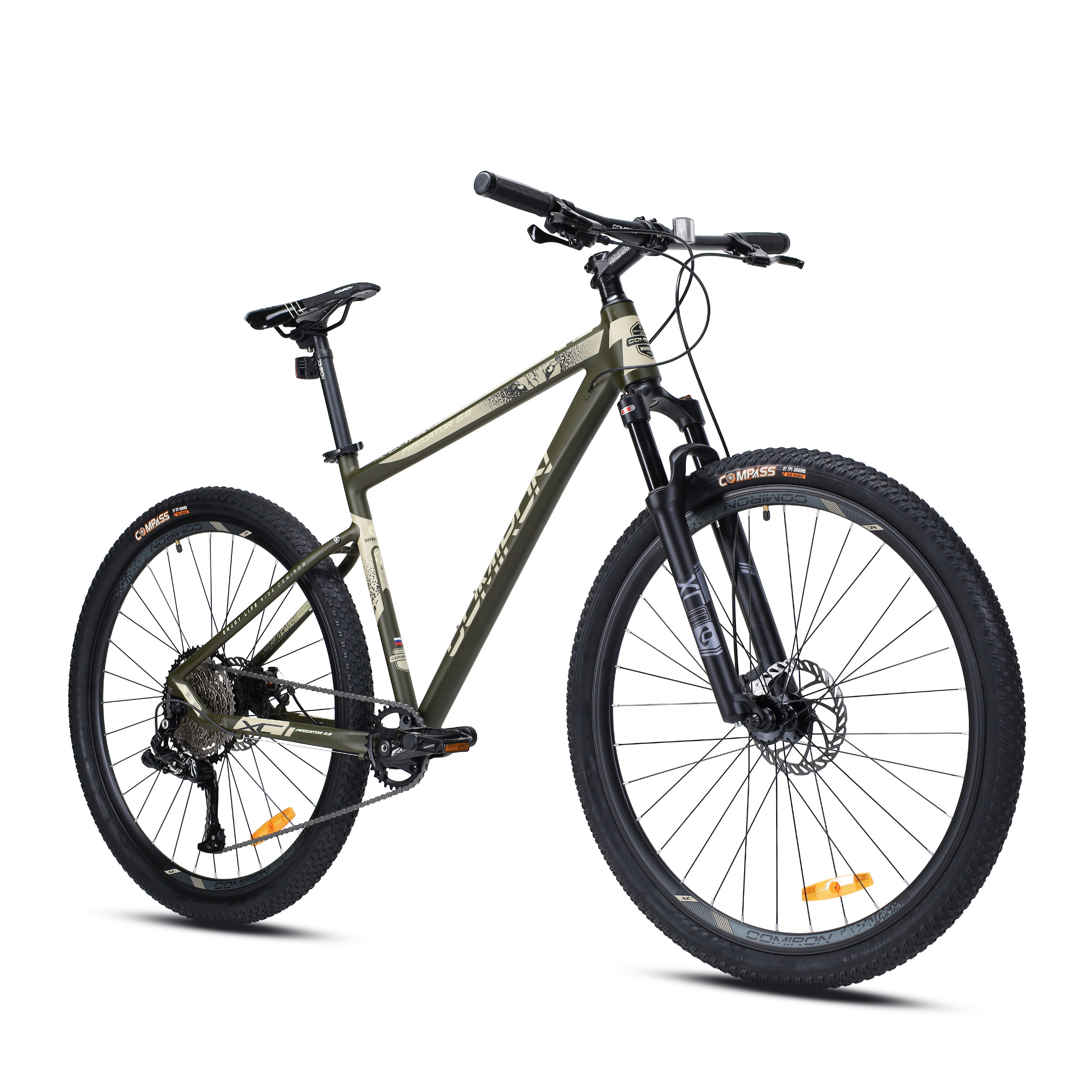 Велосипед горный COMIRON PREDATOR 29-21" зелёный