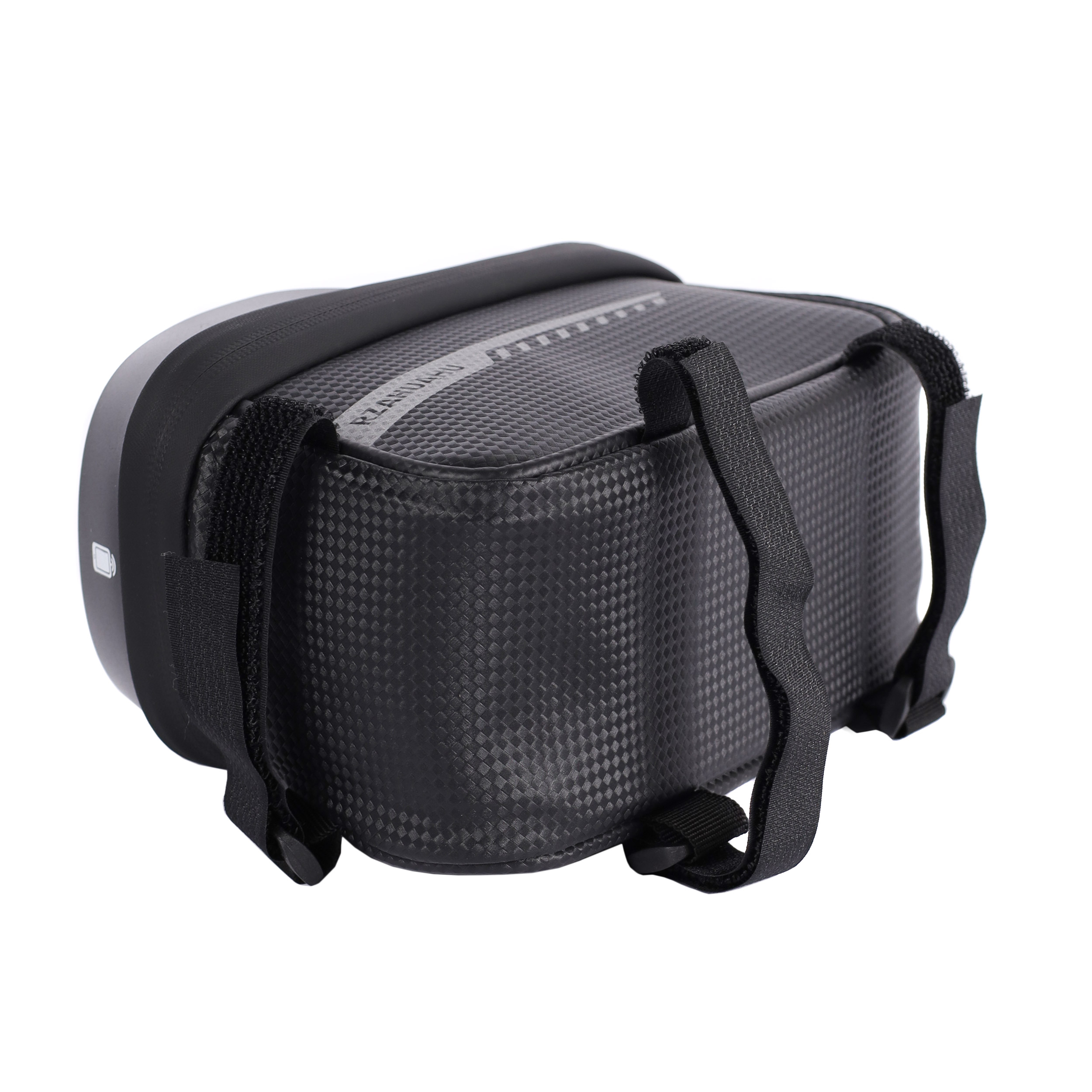 Сумка велосипедная на раму RZAHUAHU, с отделением для смартфона, основной отсек на молнии, водонепроницаемый. Размер 21*10*10см. /уп 50/