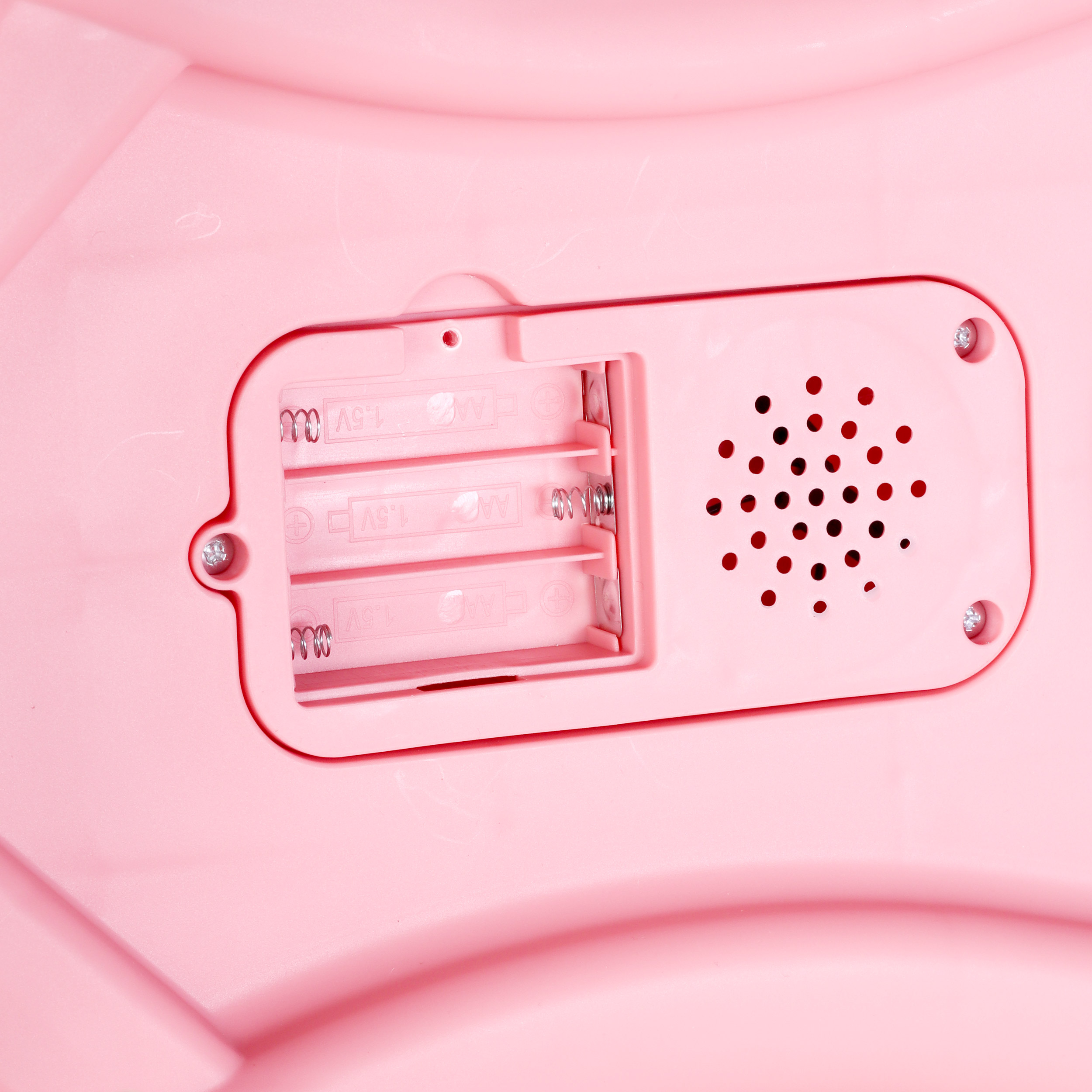 Толокар COMIRON CMR-8089 / светящиеся PU колеса 90 мм / Розовый / уп4