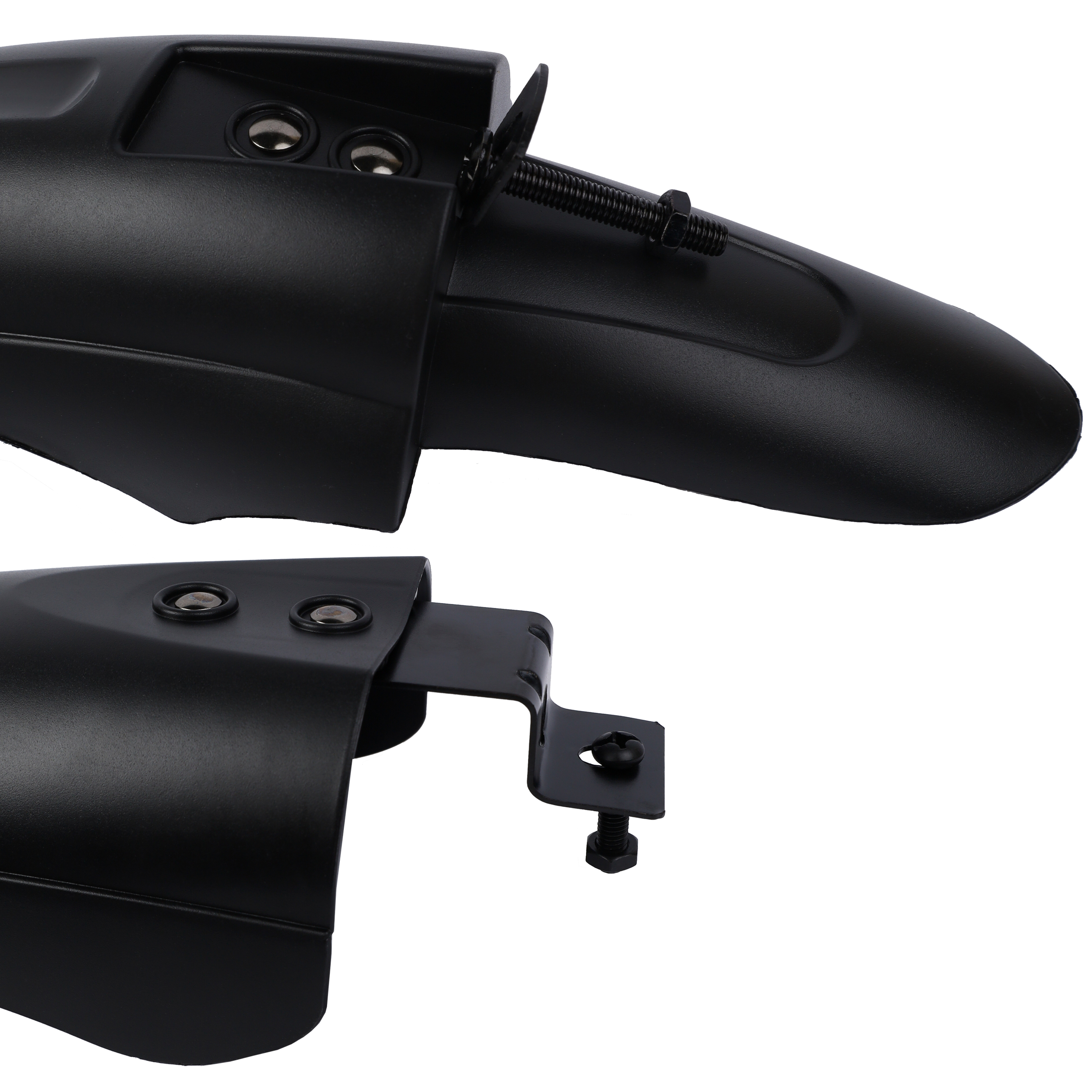Крылья для велосипеда для колёс на 24-26". COMIRON Splash. комплект 2 шт. Цвет: Черный. /MAR-003/уп 50