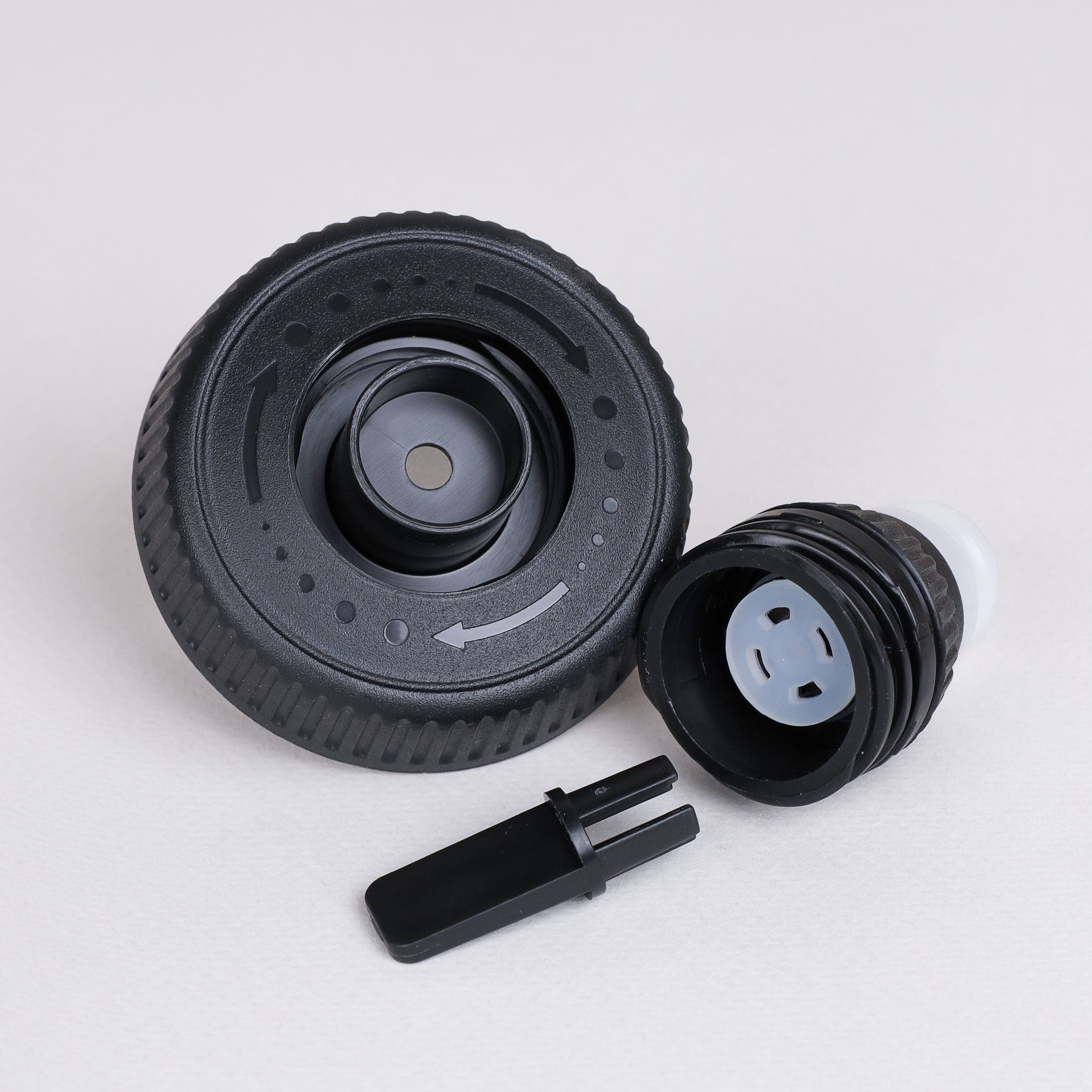 Бутылка для воды ZEON / WB225 / Пищевой PP / 750ML / Черный / уп100 / АКЦИЯ