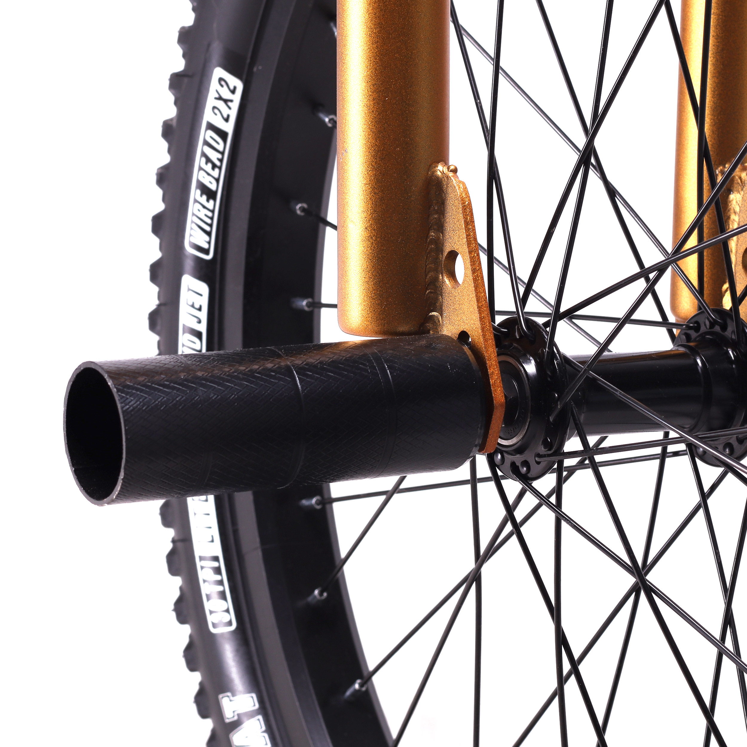 Велосипед BMX 20" COMIRON Deep Metal BMX-5 YS2438, Рама 20.5" /уп 1/golden
