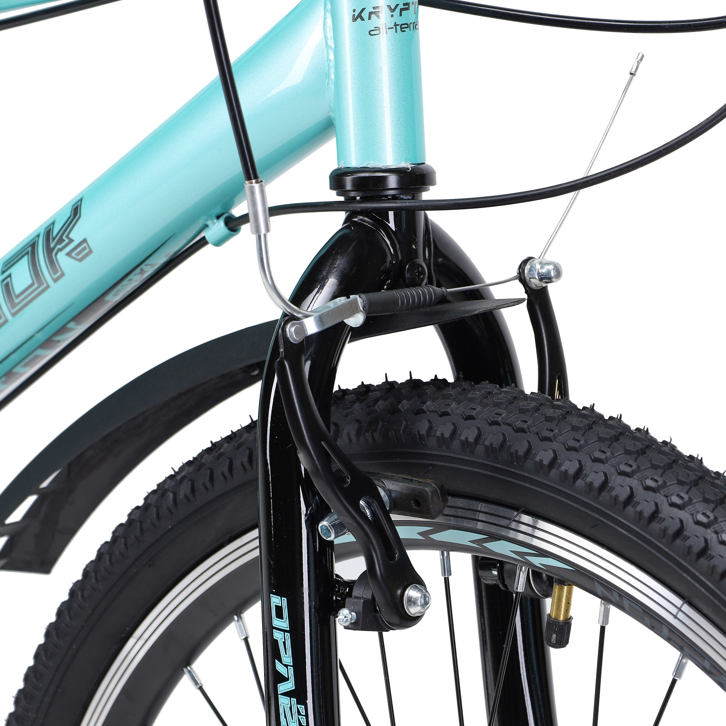 Велосипед 24" рама 13" 7sp KRYPTON ОРЛЁНОК ригид бирюзовый