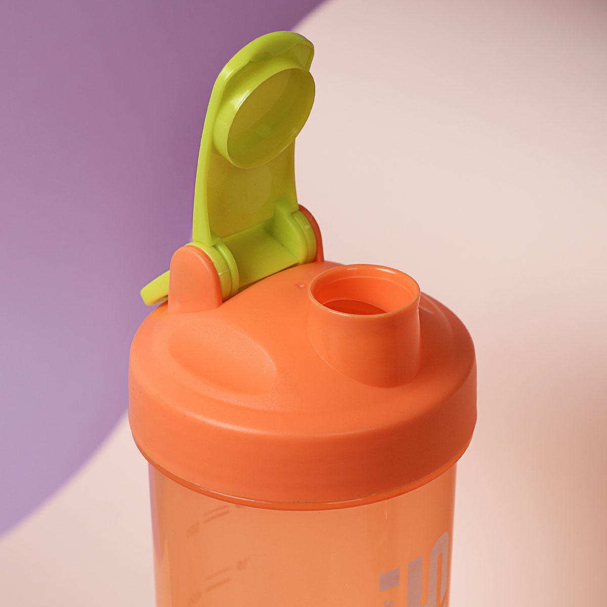 Бутылка/Шейкер SPEED SHS-800 оранжевая, для спортивного питания 800ML/уп80