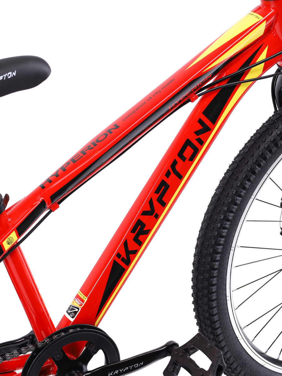 Велосипед 24" Krypton Hyperion ригид KH10R24HF 7sp огненный феррари