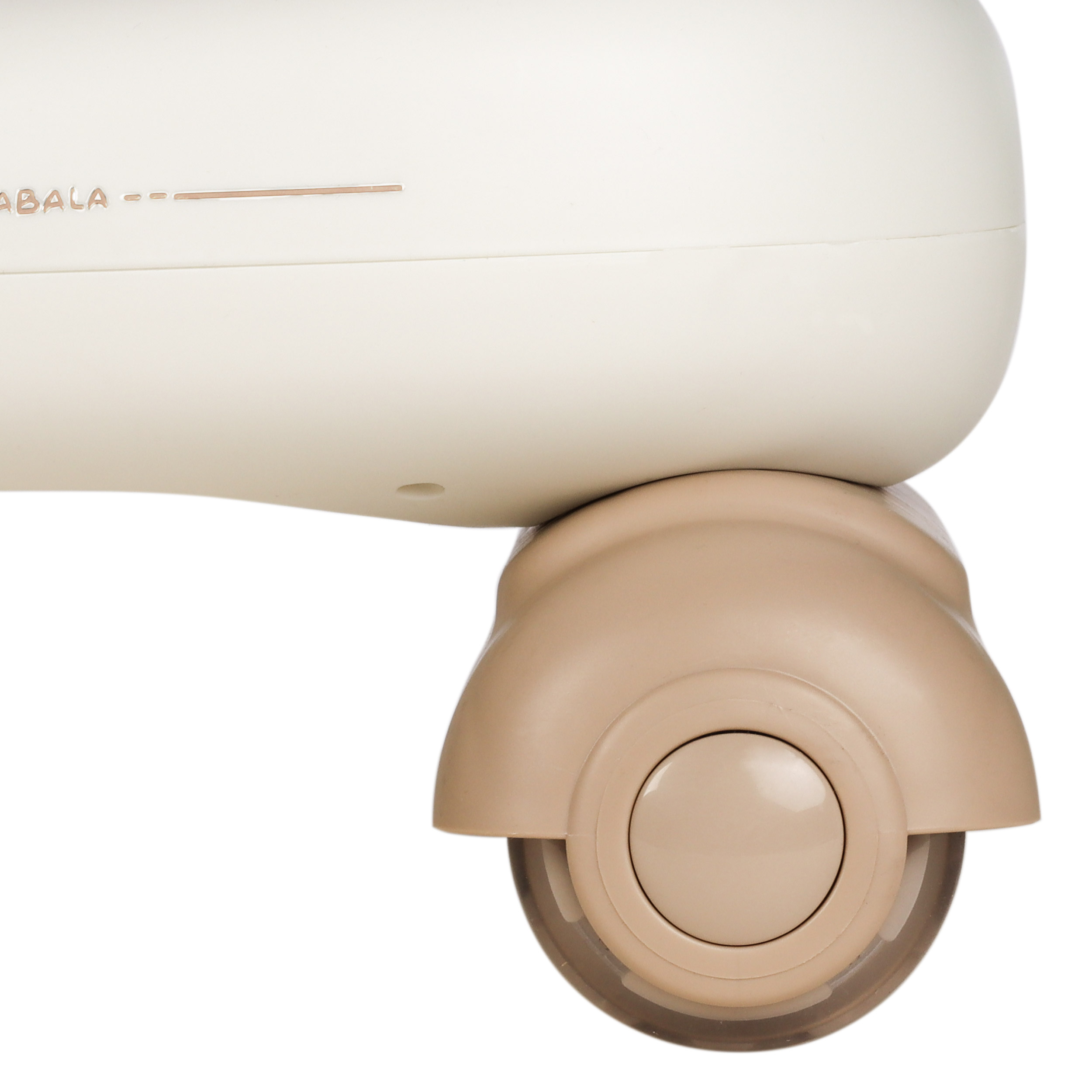 Толокар COMIRON CMR-8108 / светящиеся PU колеса 90 мм / Белый / уп4
