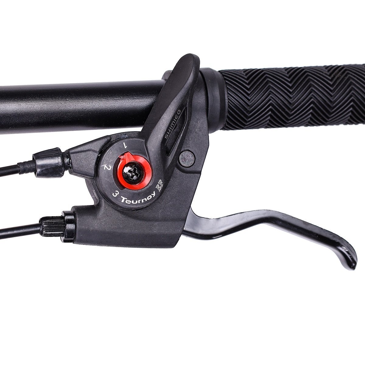 Велосипед 26" рама 17" 21sp MEGAWHEELS MOUNTAIN II чёрный-серый