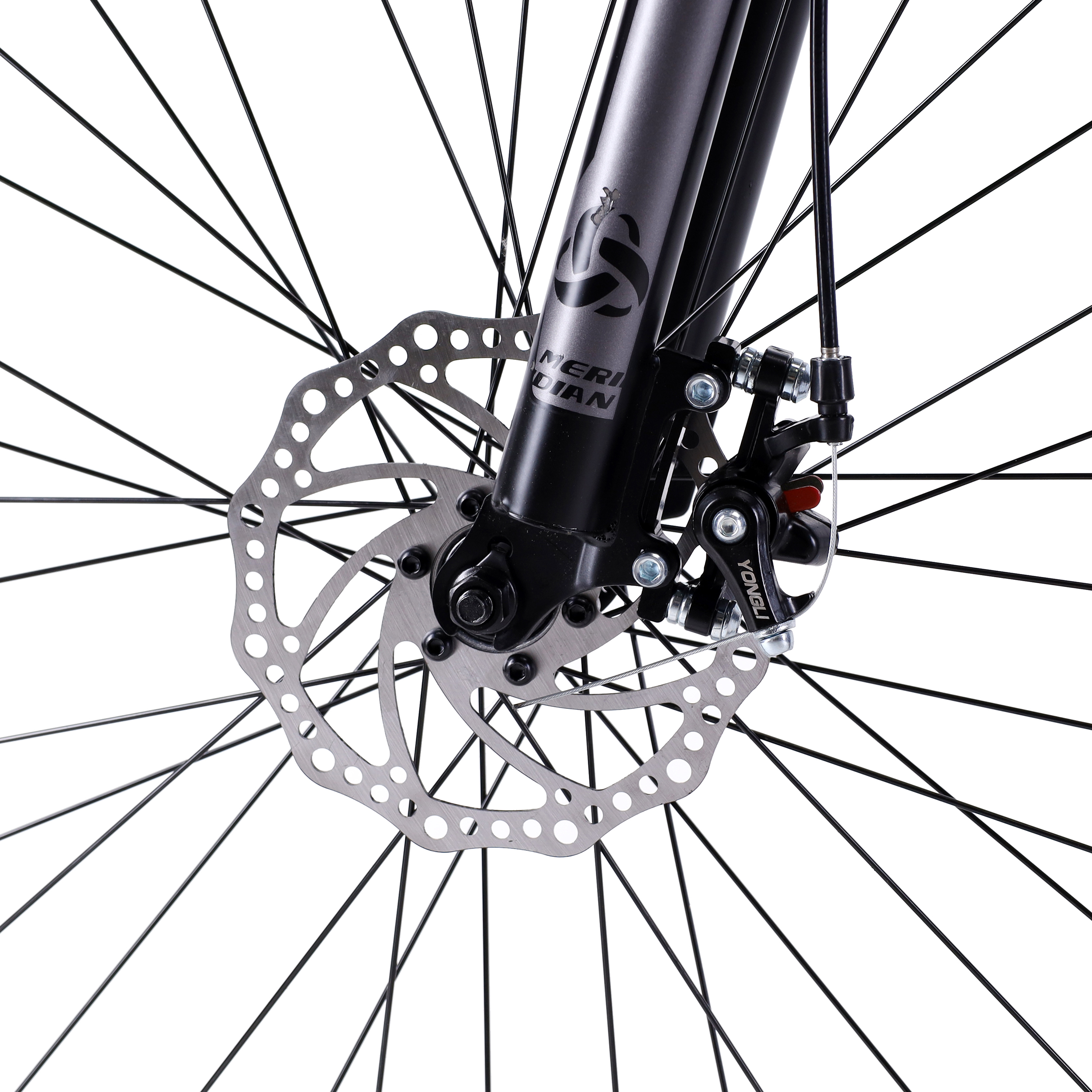 Велосипед горный MERIDIAN MOUNTAIN II 26-17" 21S DISC BRAKE цвет: чёрный-серый