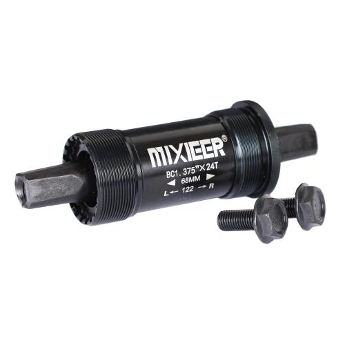 Каретка под квадрат картриджная, MIXIEER BB MX-A125 68x122, пром.подшипники, алюм.чашки и корпус, в коробке. /уп 50/