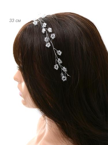 Веточка для волос 33 см / 279-9 /уп 12/с невидимками