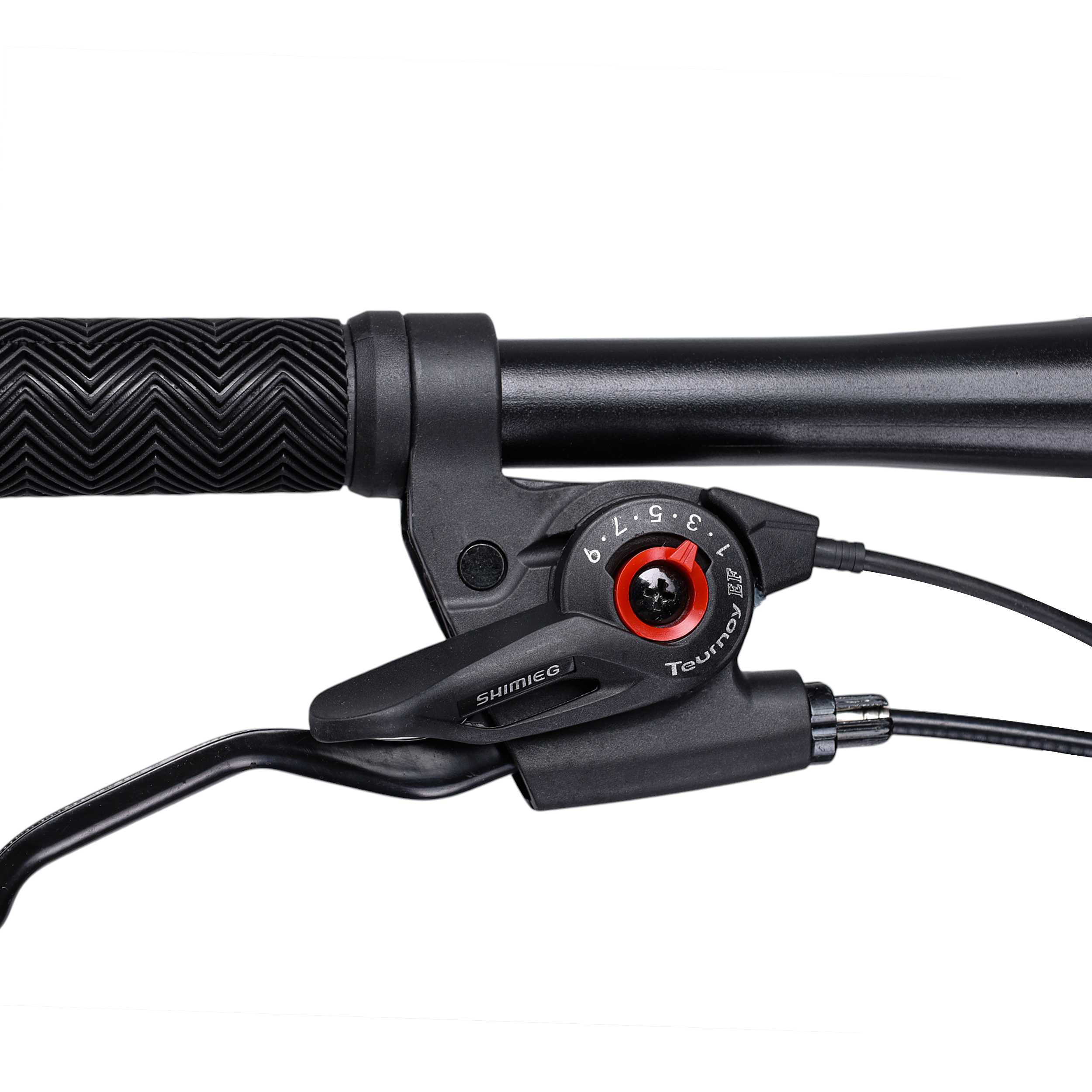 Велосипед 26" рама 17" 21sp MEGAWHEELS MOUNTAIN II чёрный-красный