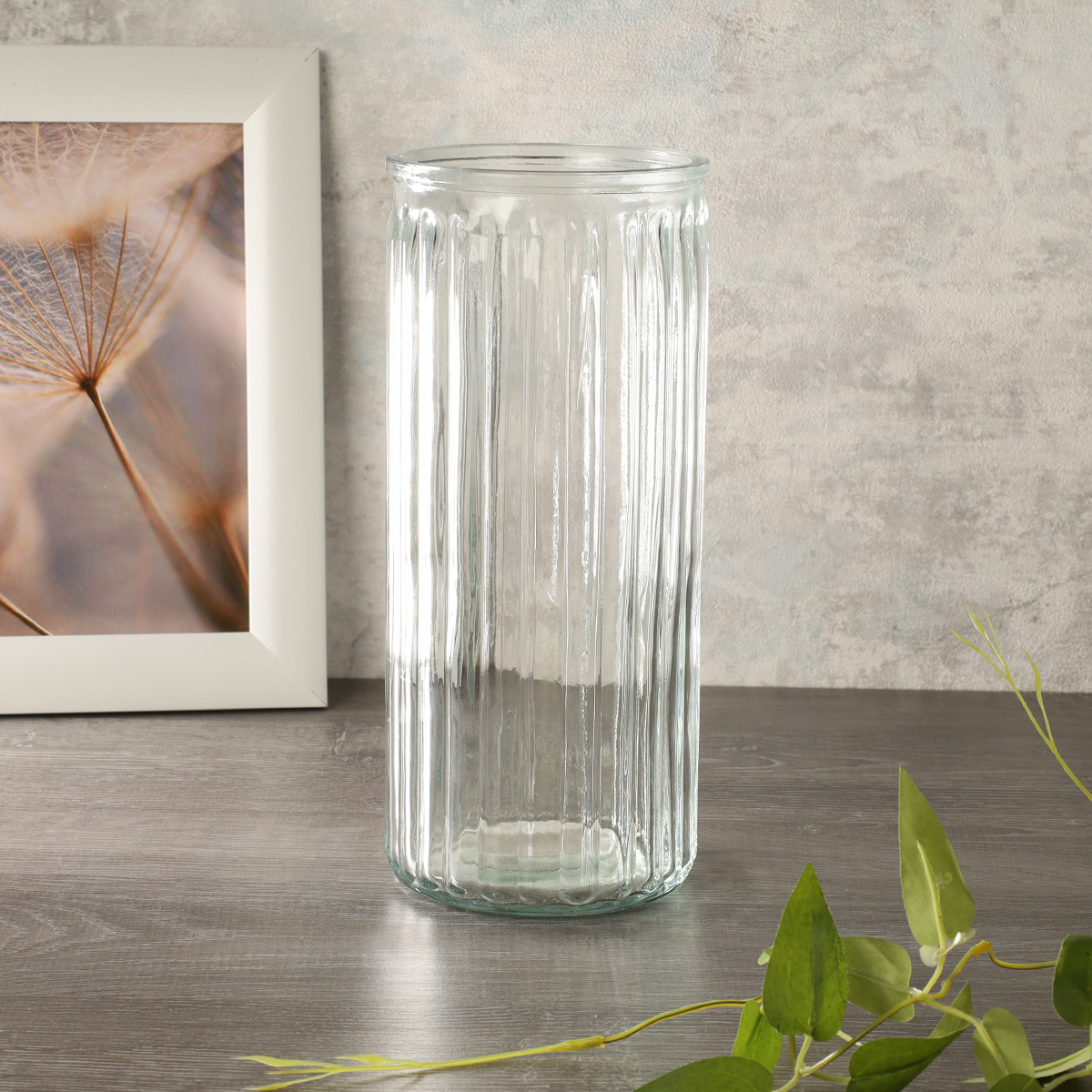 Ваза для цветов 25 см / WRD-120 /уп 20/без и/уп