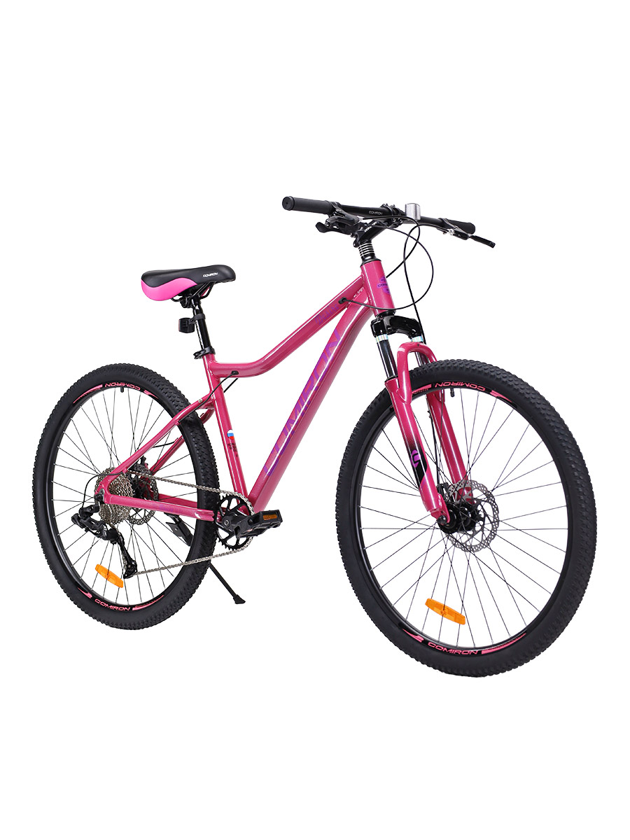 Велосипед 27,5" рама 17" 1x10sp COMIRON DESIRE розовый