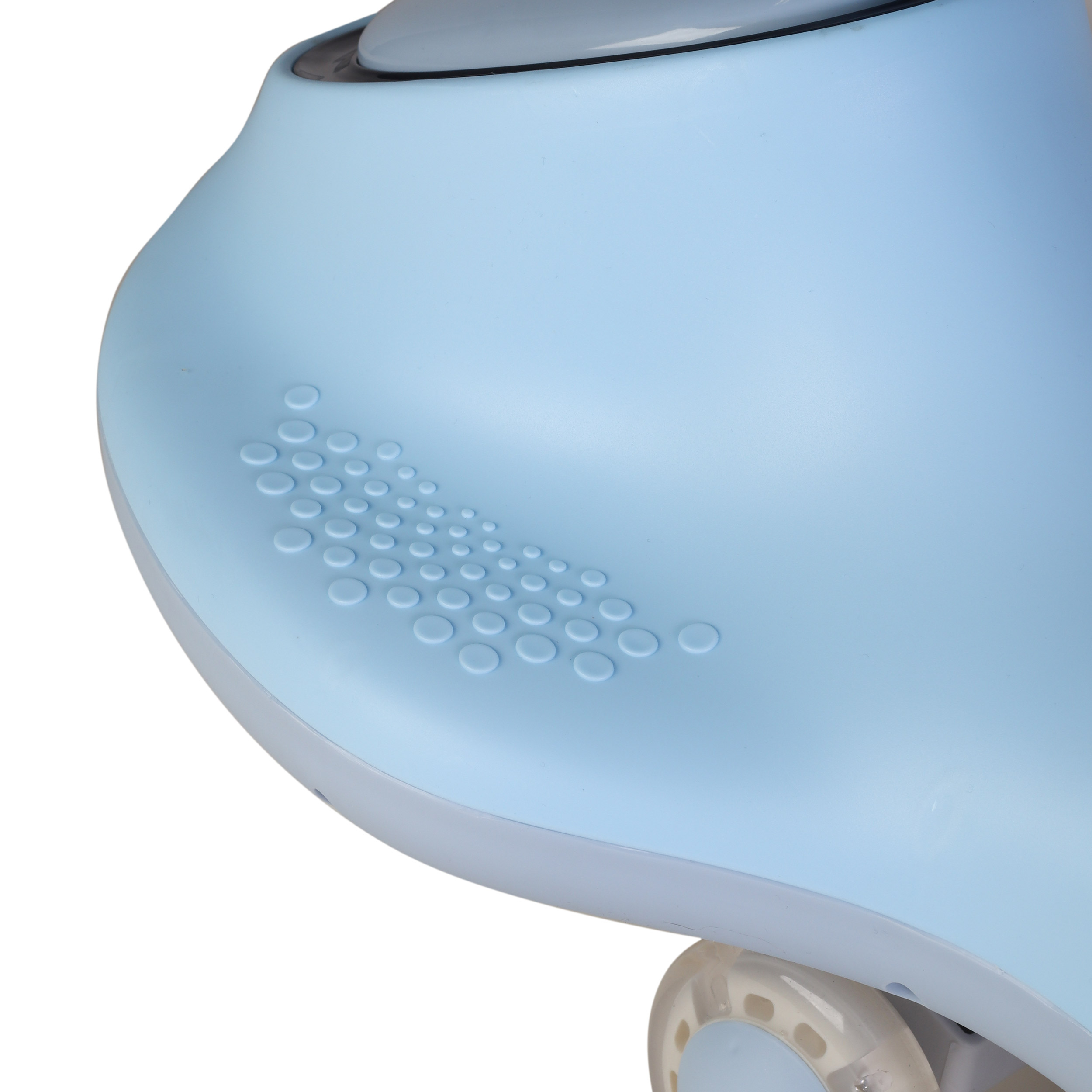 Толокар COMIRON CMR-8089 / светящиеся PU колеса 90 мм / Голубой / уп4