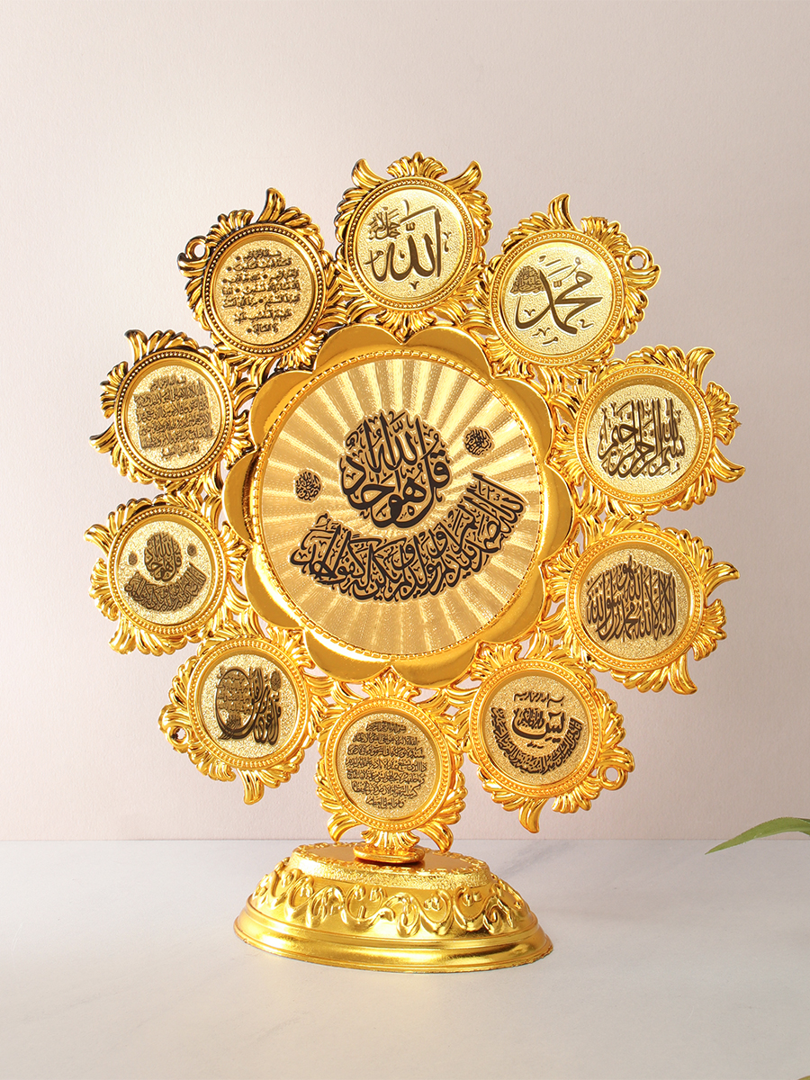 Статуэтка оберег Мусульманская с молитвой 21x6.5x23 см / 1307B /уп 90/360/