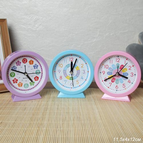 Будильник 11,2х3,8х11,9 см / G1582 /уп 100/обучают времени