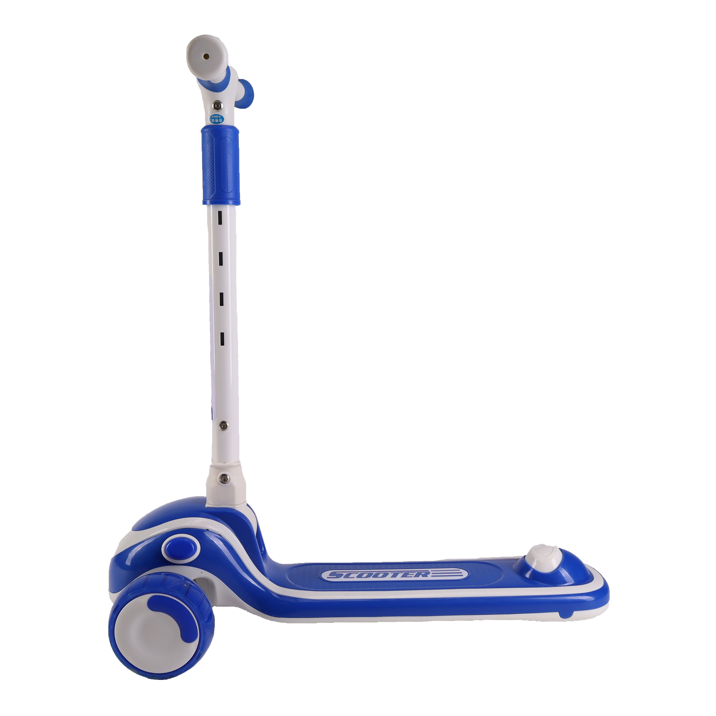 Самокат 3-х колесный SCOOTER Hyper / HQ-905 /уп 6/ синий