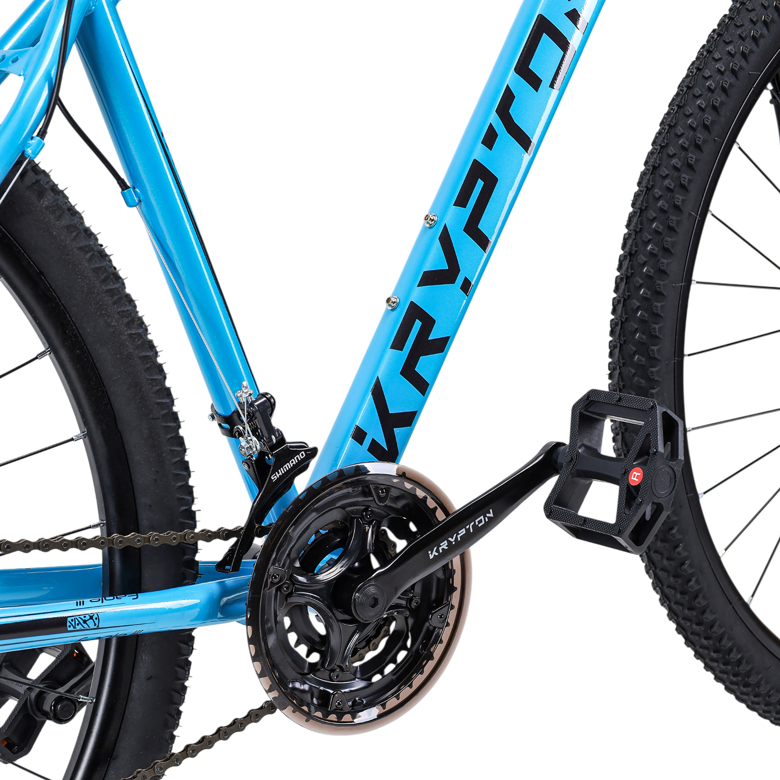 Велосипед 26" рама 17" 21sp KRYPTON EAGLE I сине-чёрный river blue