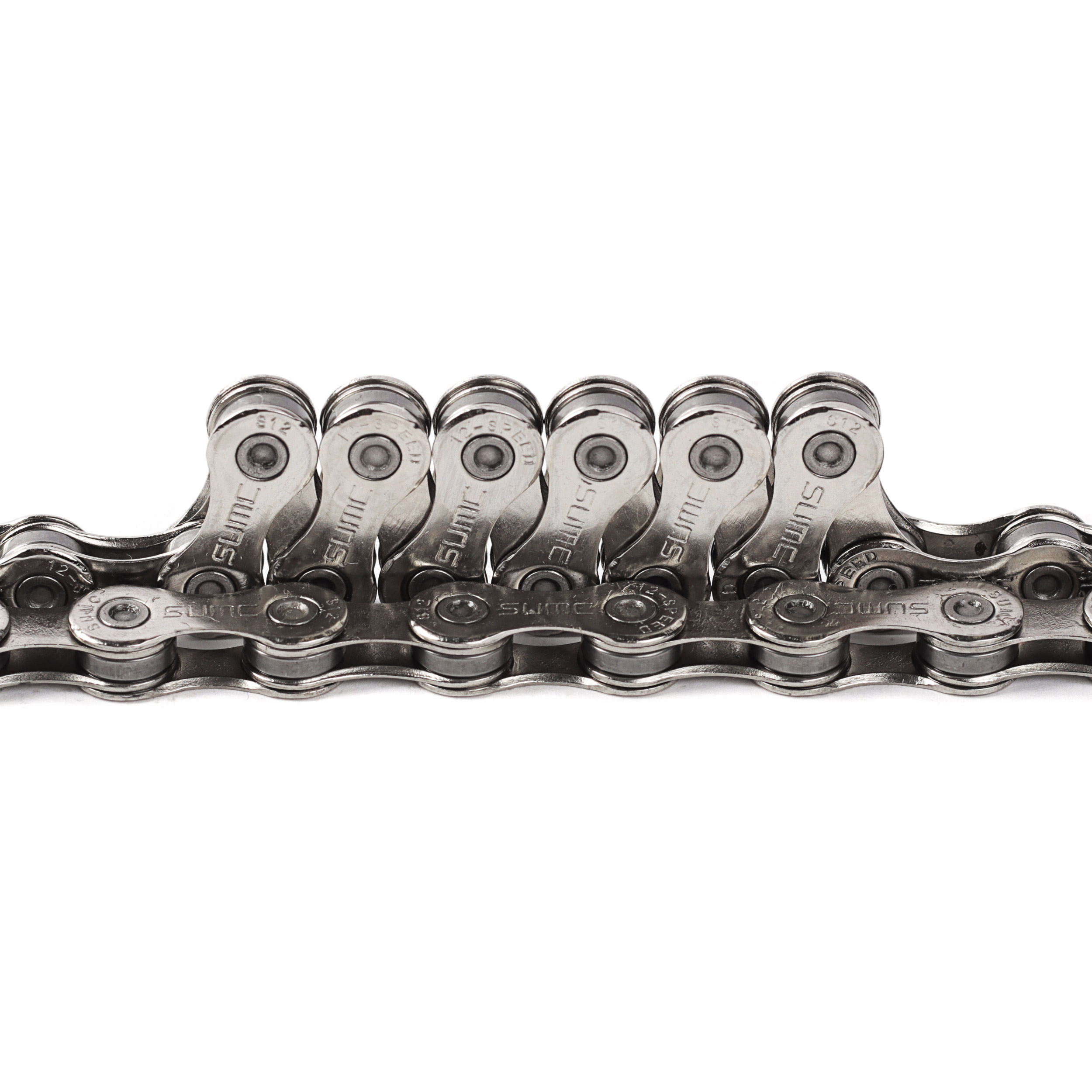 Велосипедная цепь SUMC 12 speed SX12 1/2"x11/128" 126L SILVER ГОСТ 30442-97 ISO 9633 /уп 50/