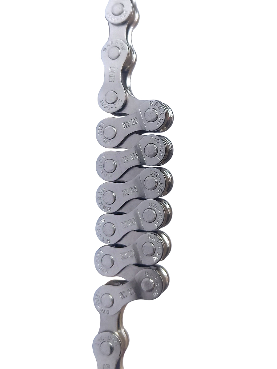 Велосипедная цепь DONGYA CHAIN 8 speed S8 1/2"x3/32"116L ГОСТ 30442-97 ISO 9633/уп 50/