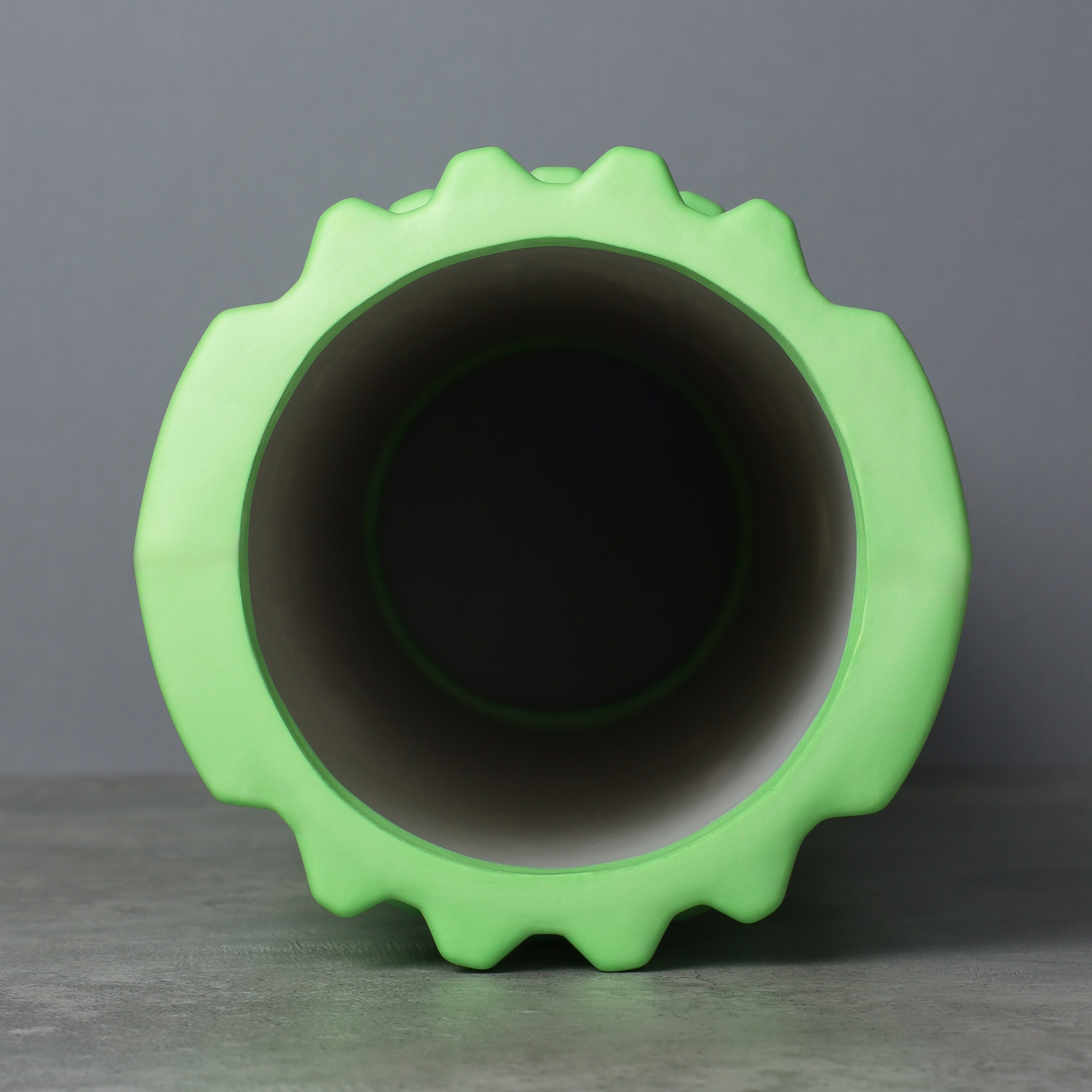 Ролик массажный спортивный Woohooo BRICK 45x14/ зеленый/уп10